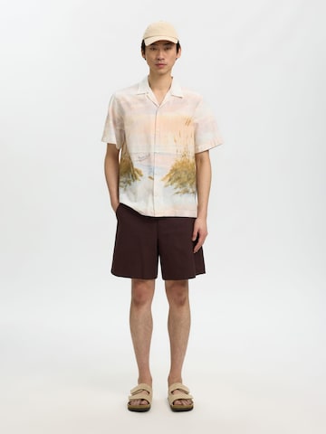 SELECTED Comfort Fit Hemd in Blau