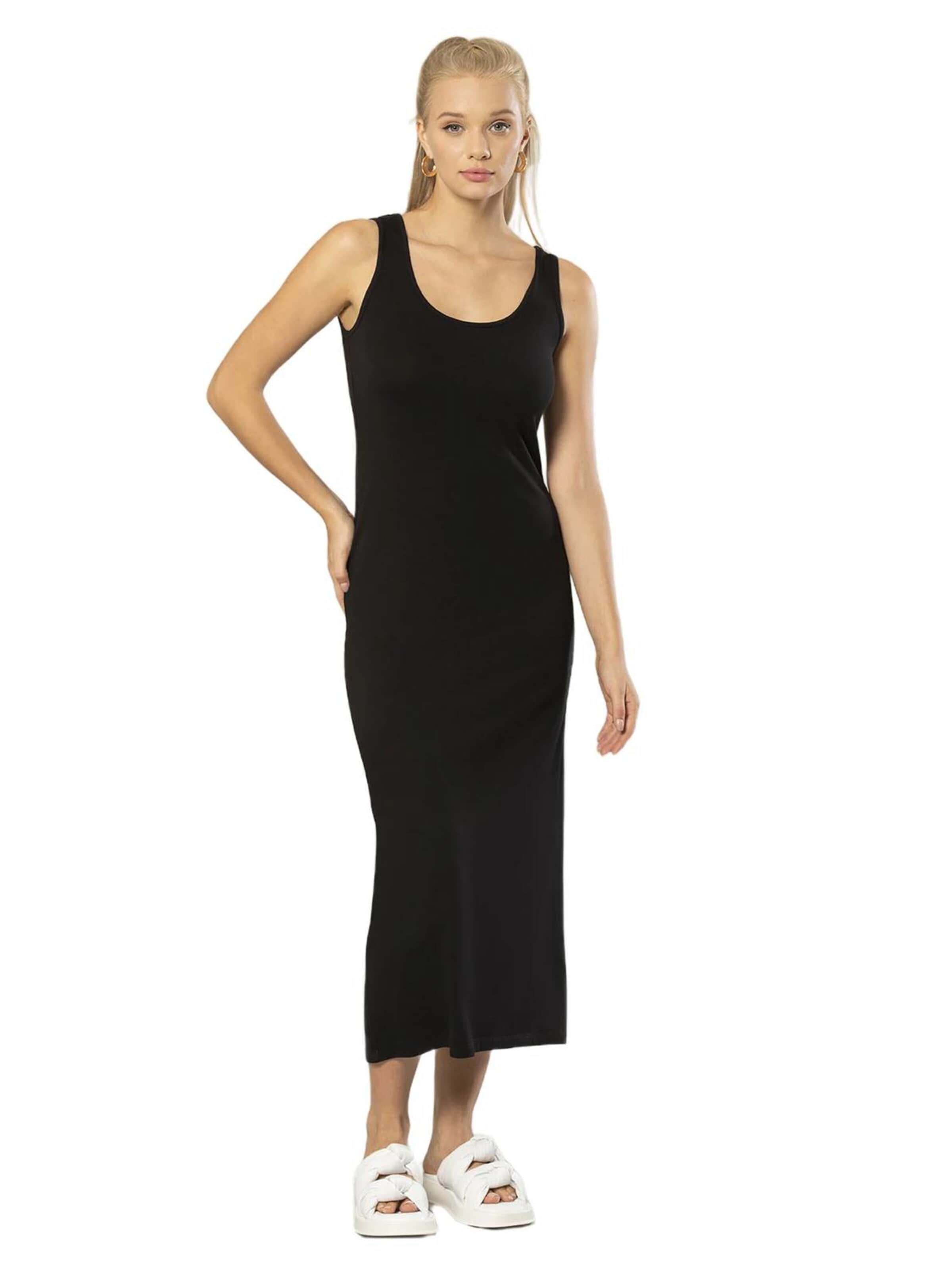 Robe Weweus en noir : devant