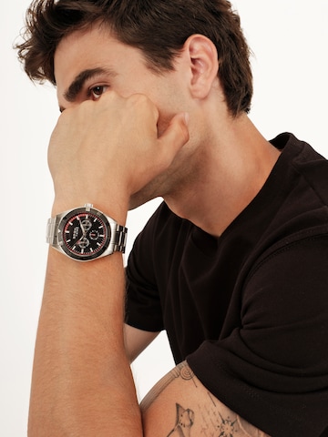 Breil Analoog horloge 'RUSH' in Zwart: voorkant