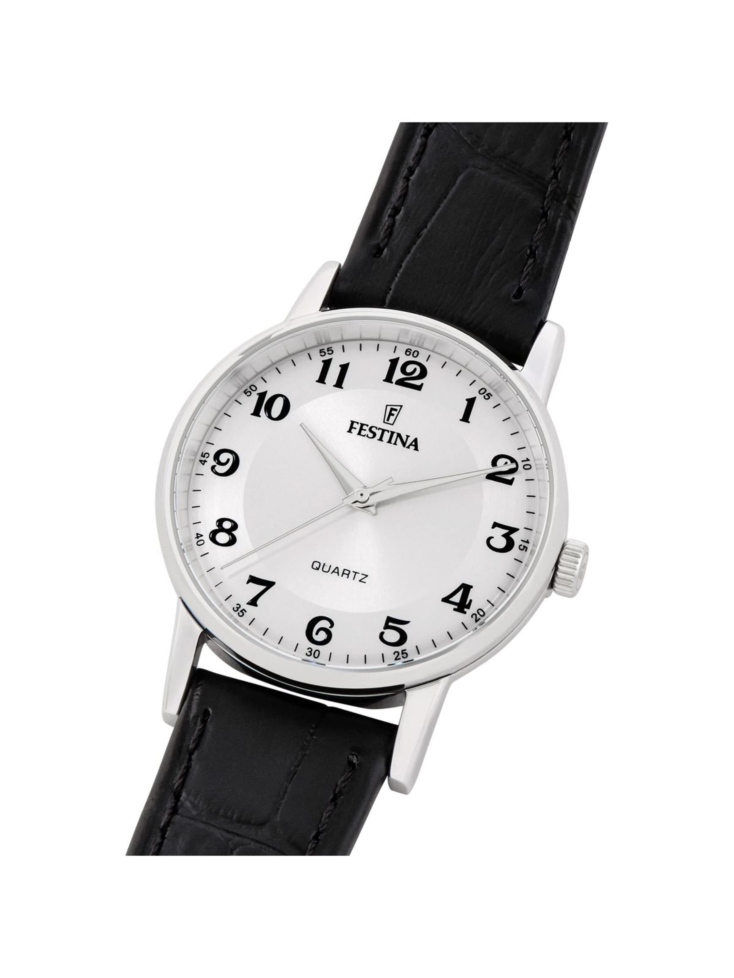 Montre à affichage analogique 'Festina - Watch Correa Clasico - Quartz watch movement - Watch case width: 29 mm' FESTINA en blanc