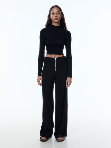 EDITED Loose fit Trousers 'Lean' in Black