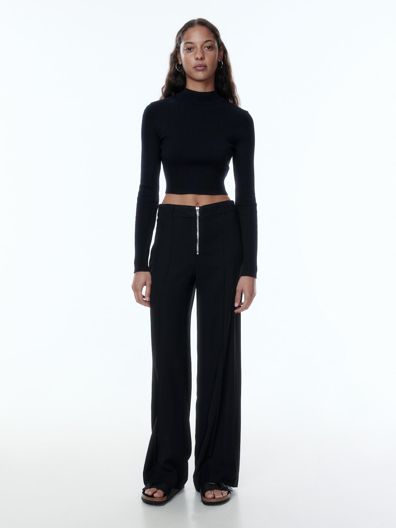 EDITED Produkte Hose 'Lean' schwarz