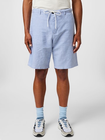 UNITED COLORS OF BENETTON Regular Shorts in Blau: predná strana