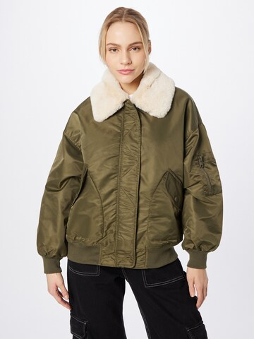 JAKKE Between-season jacket 'BELLE' in Green: front