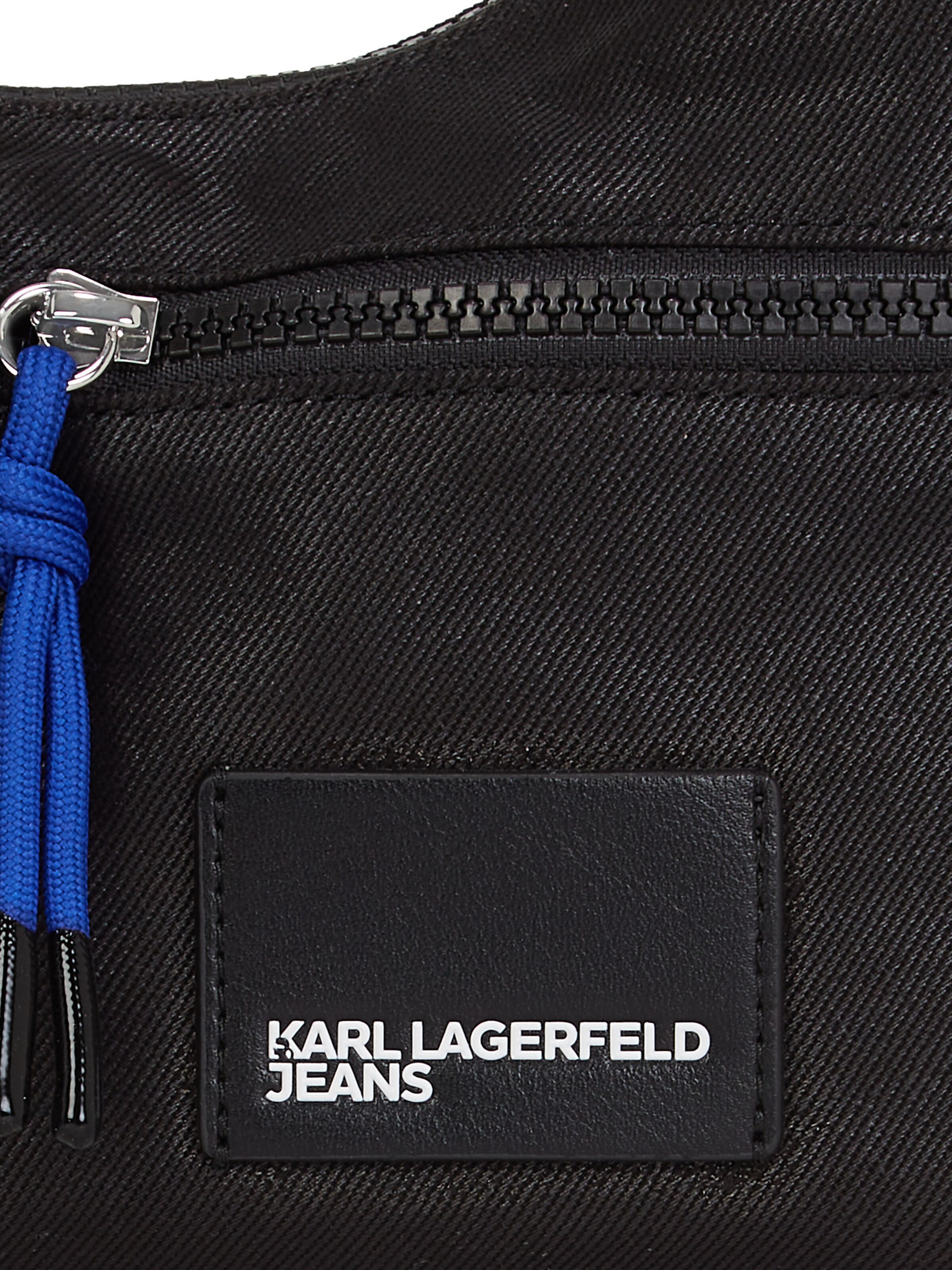 KARL LAGERFELD JEANS Axelremsväska i svart