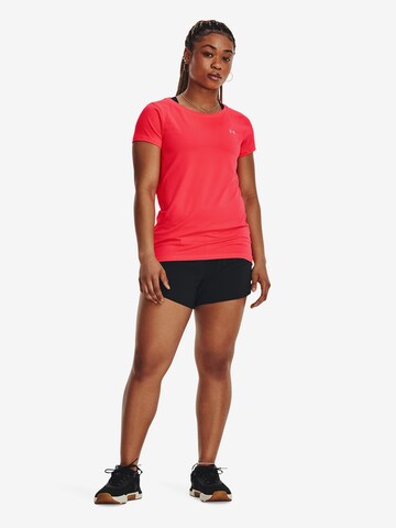 T-shirt fonctionnel UNDER ARMOUR en rouge