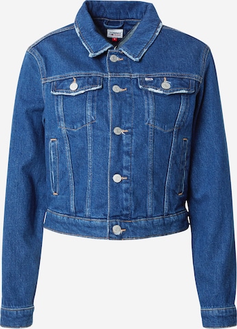 Tommy Jeans Prechodná bunda 'IZZIE' - Modrá: predná strana