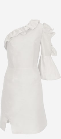 MARYLAND Studio Kleid 'iconic everywhere' in Weiß: Vorderseite