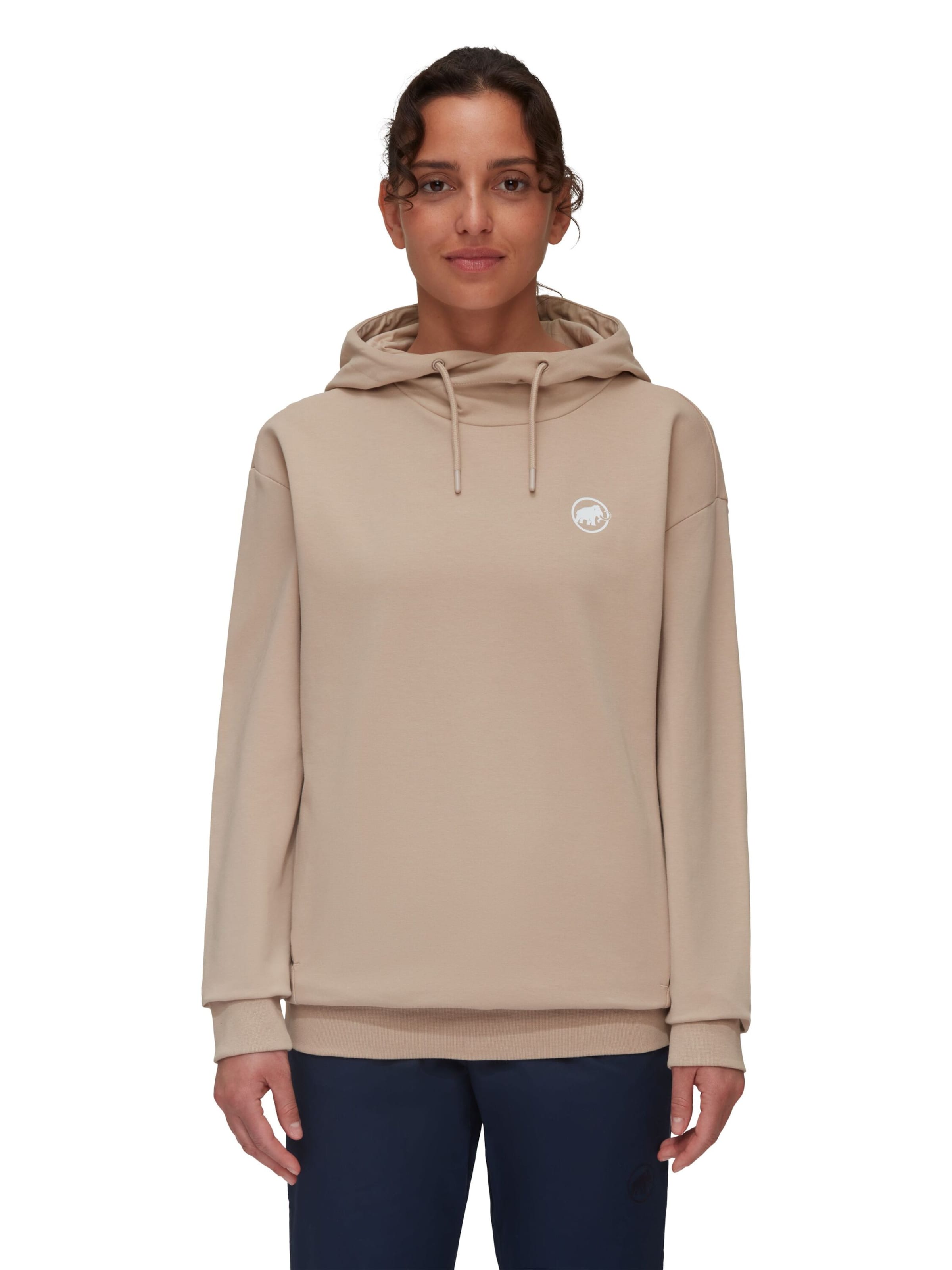 MAMMUT Athletic Sweatshirt 'Original' in Beige: front