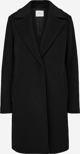 s.Oliver BLACK LABEL Mantel in schwarz, Produktansicht