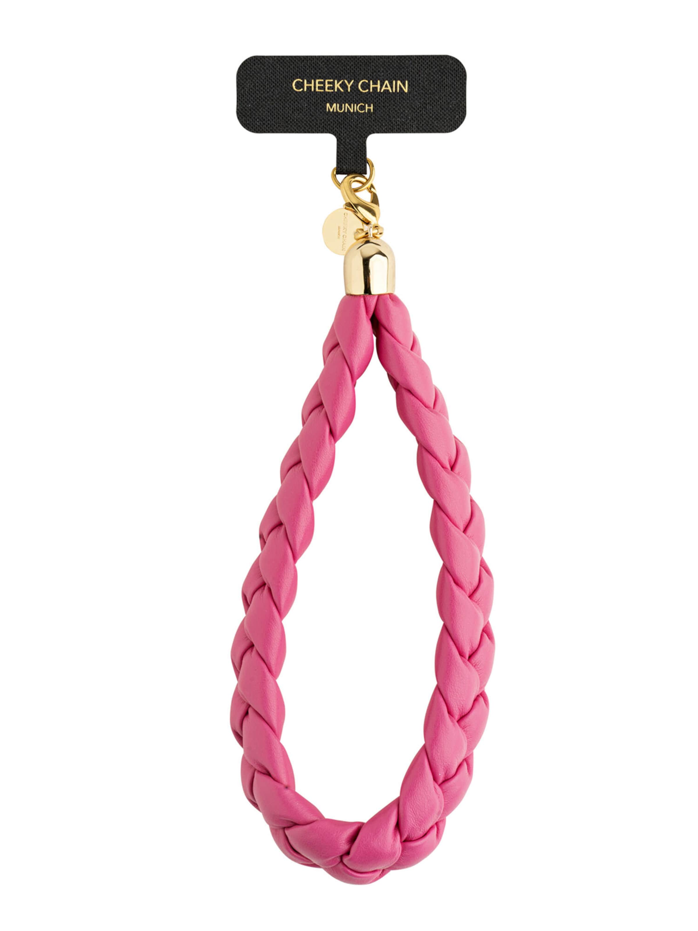Cheeky Chain Munich Smartphone case 'Heidi' in Pink: front