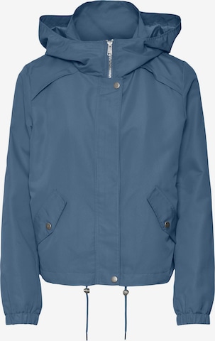 Vero Moda Curve Tussenparka in Blauw: voorkant