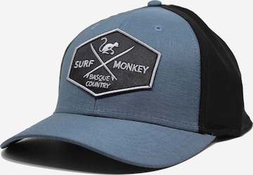 Surf Monkey - Gorra deportiva en azul: frente