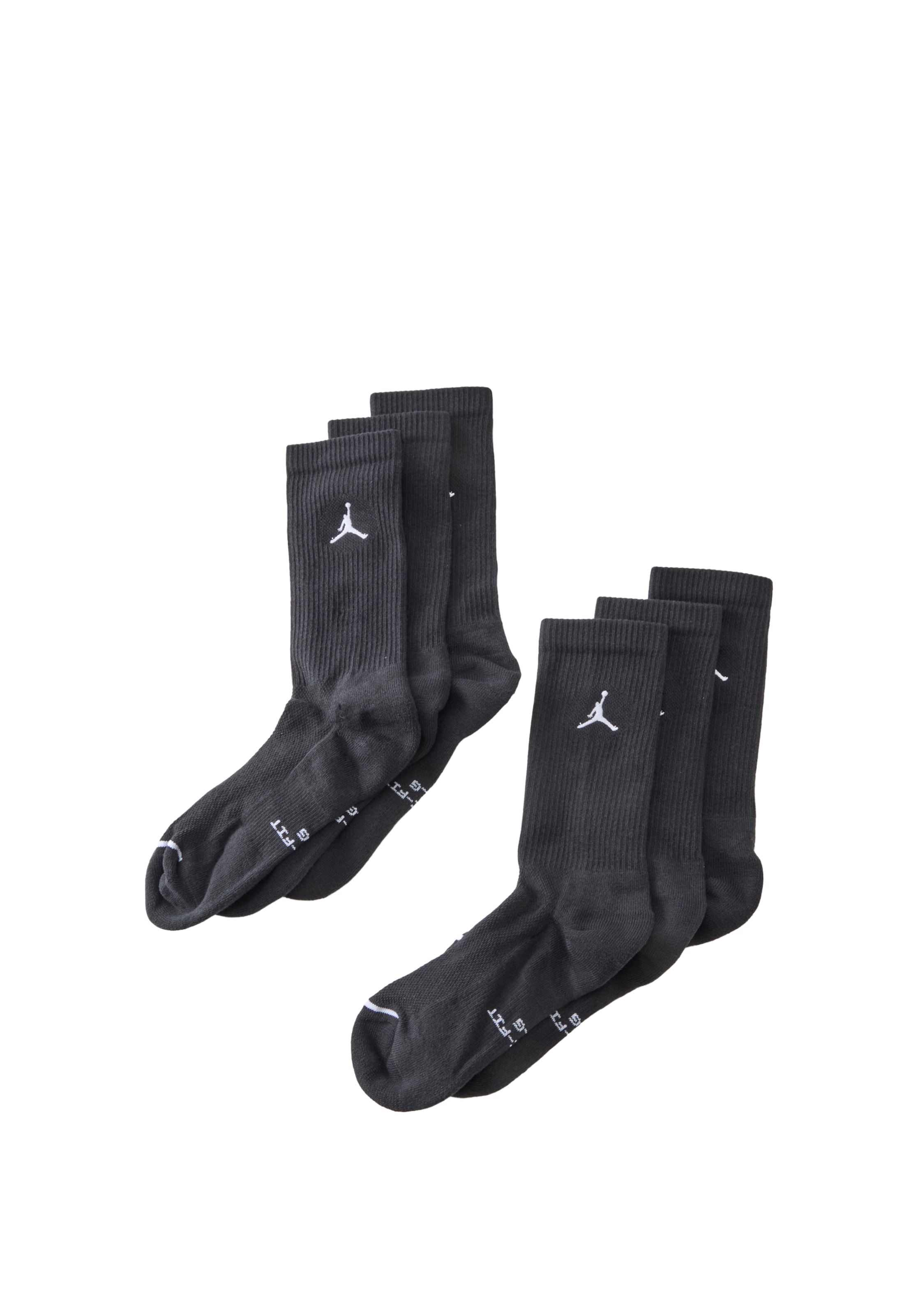 Chaussettes de sport 'ED ELVD' Jordan en noir : devant