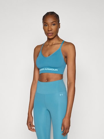 Bustier Soutien-gorge de sport 'Vanish' UNDER ARMOUR en bleu : devant