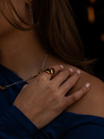 hiBALI Ring 'Chunky Edgy'‌‌‌ in Gold