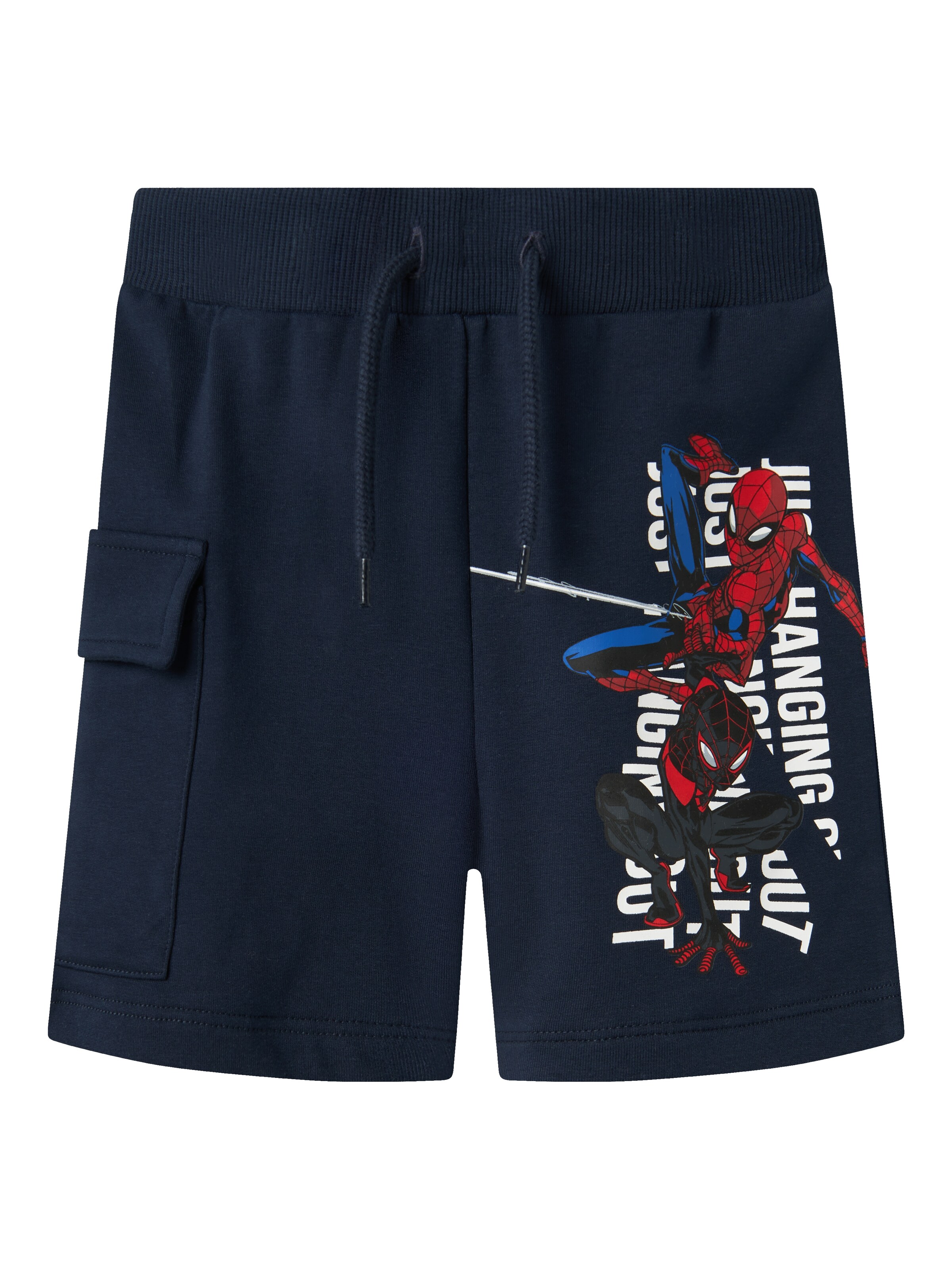 NAME IT - regular Pantalón 'NMMMo Spider' en azul: frente