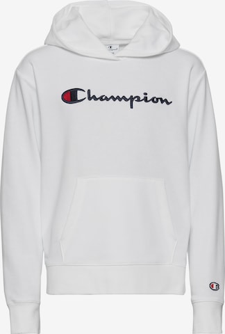 Champion Authentic Athletic Apparel Sportovní mikina – bílá: přední strana