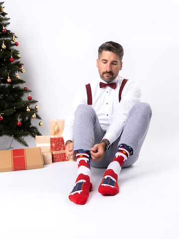 Occulto Socks 'Santa' in Blue