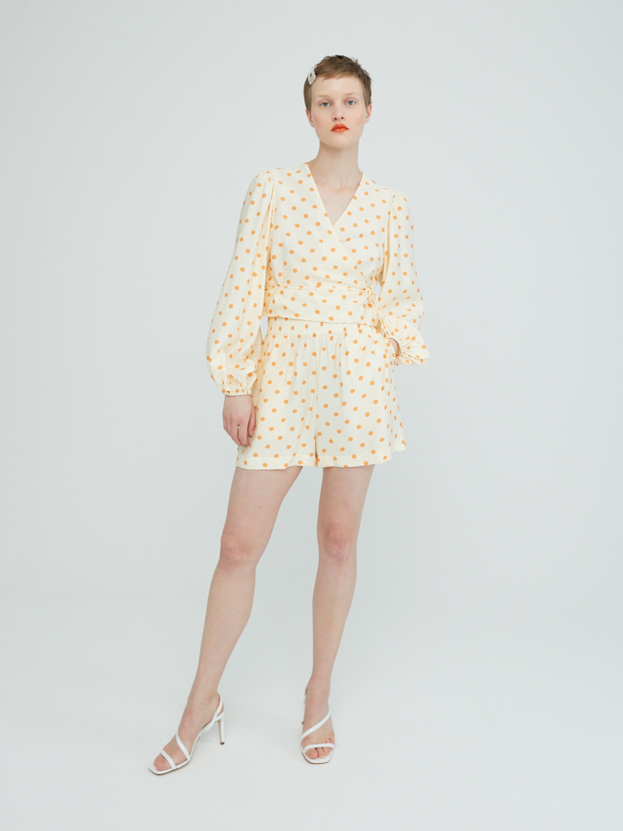 EDITED Produkter Bukser 'Ember' beige