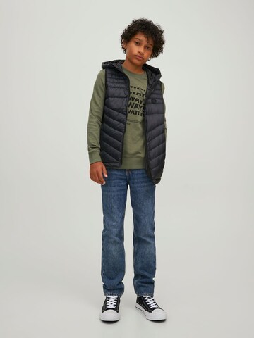 Jack & Jones Junior كنزة رياضية 'Sustain' بلون أخضر