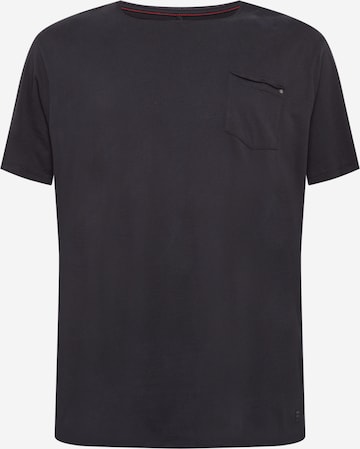 Blend Big قميص 'Noel' بلون أسود: الأمام