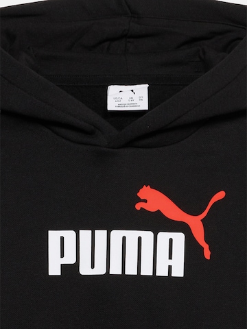 PUMA Μπλούζα φούτερ 'Ess 2 No.1' σε μαύρο