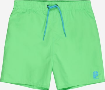 PROTEST Board Shorts 'Culture' in Green: front