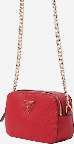 GUESS - Mala de ombro 'NOELLE' em vermelho