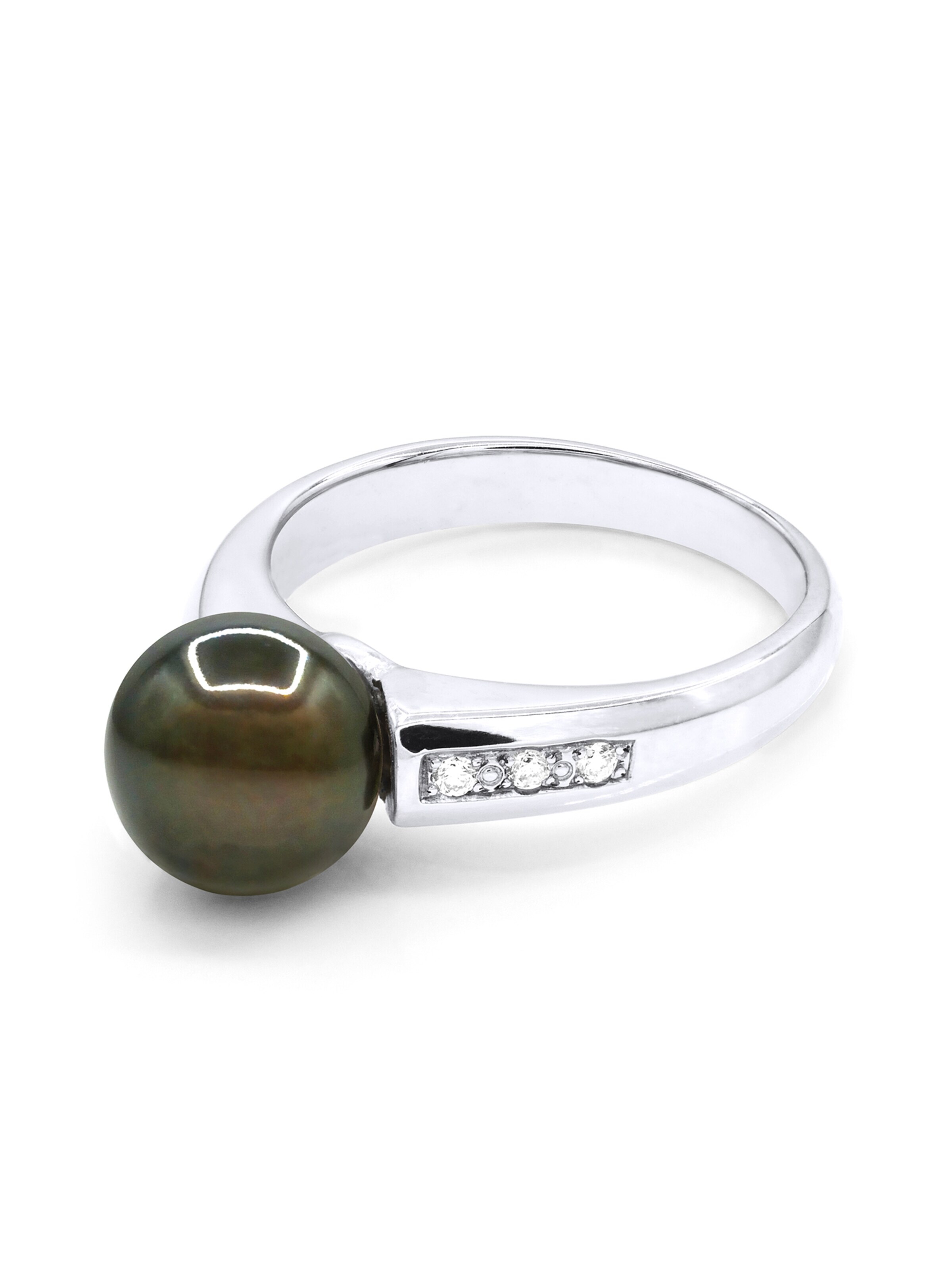 Bague 'Poemana' Ateliers Saint Germain en blanc