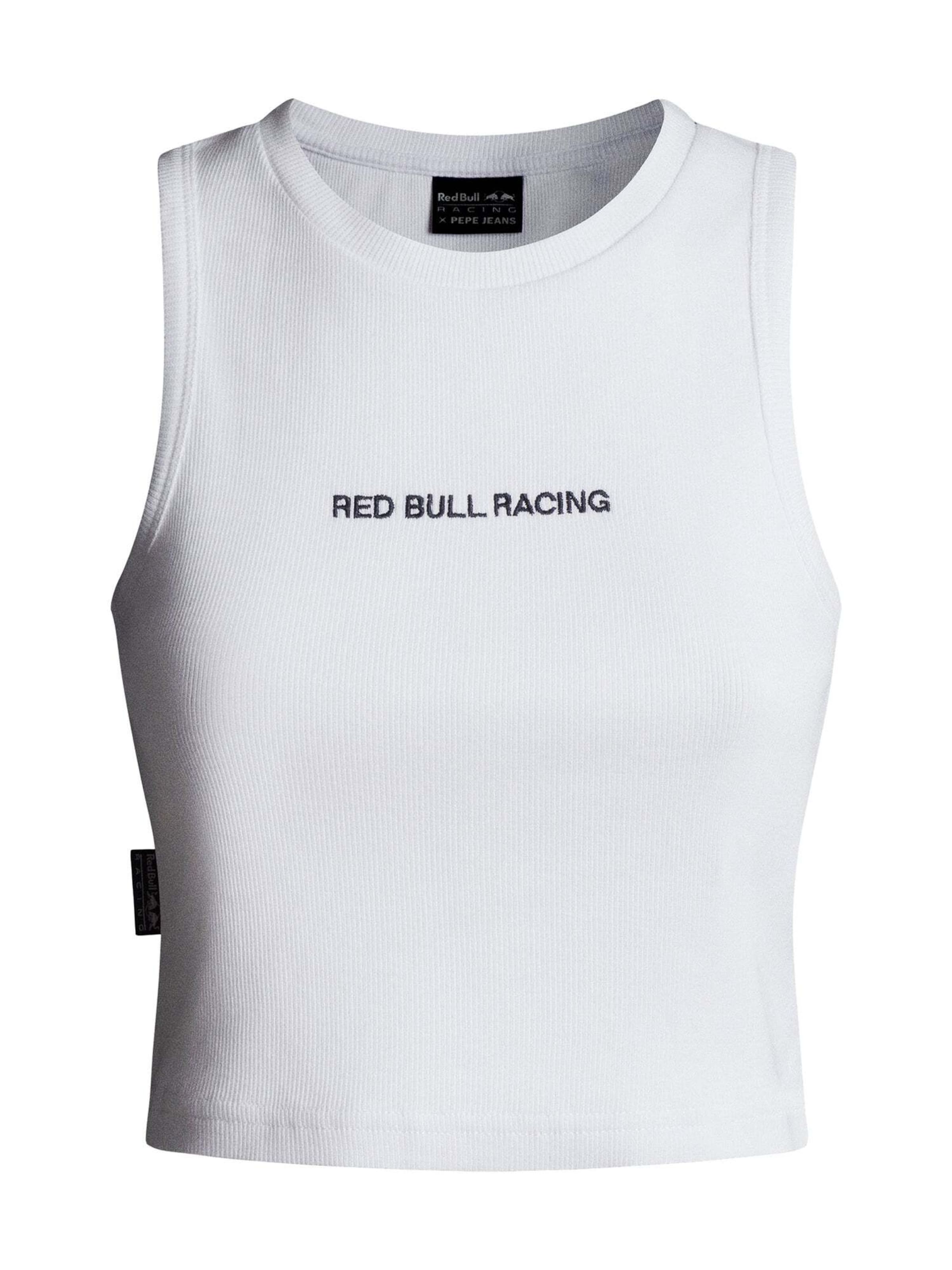 Maglietta di Red Bull Racing x Pepe Jeans in bianco: frontale
