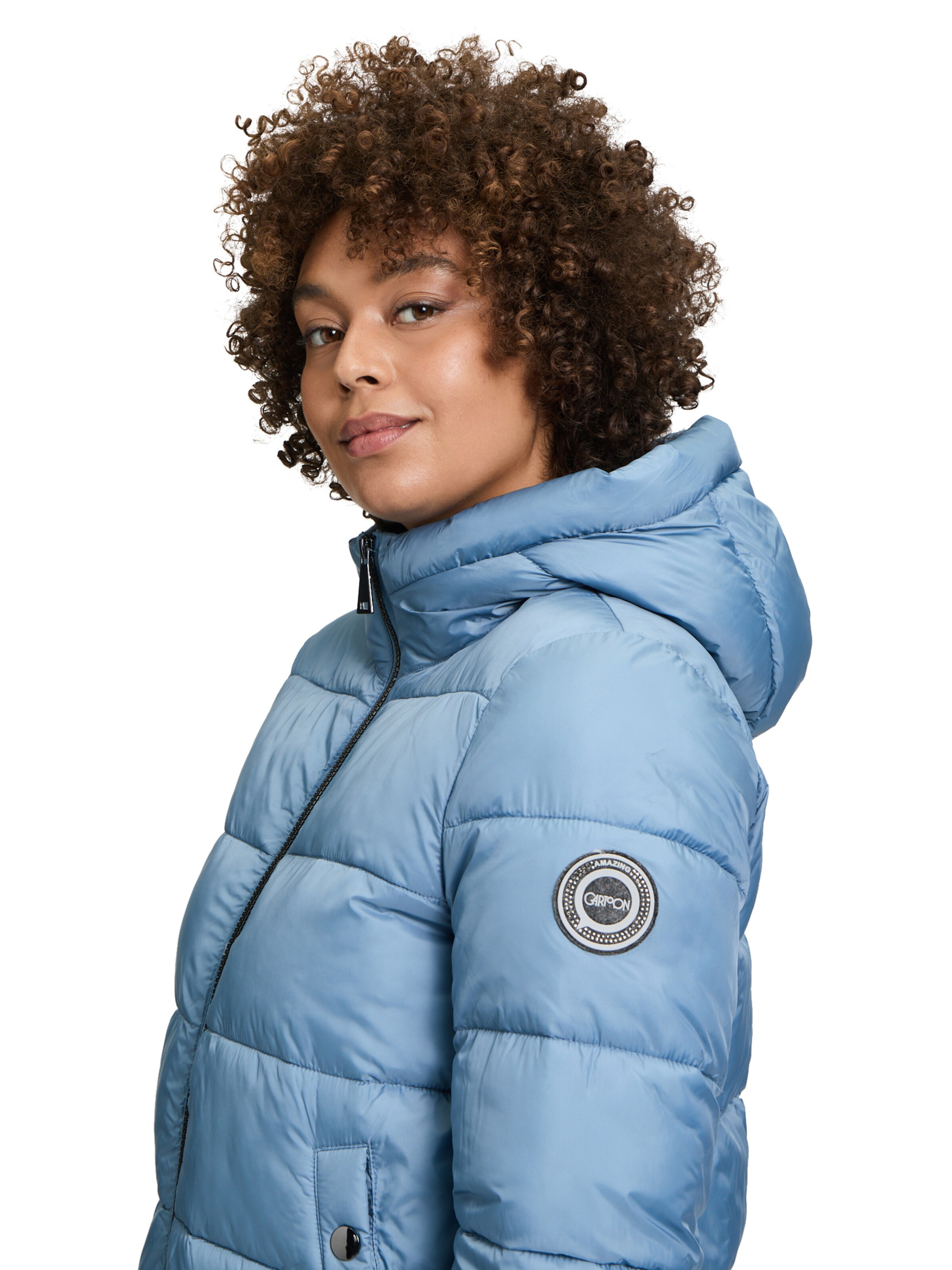 Cartoon Winterjas in Blauw