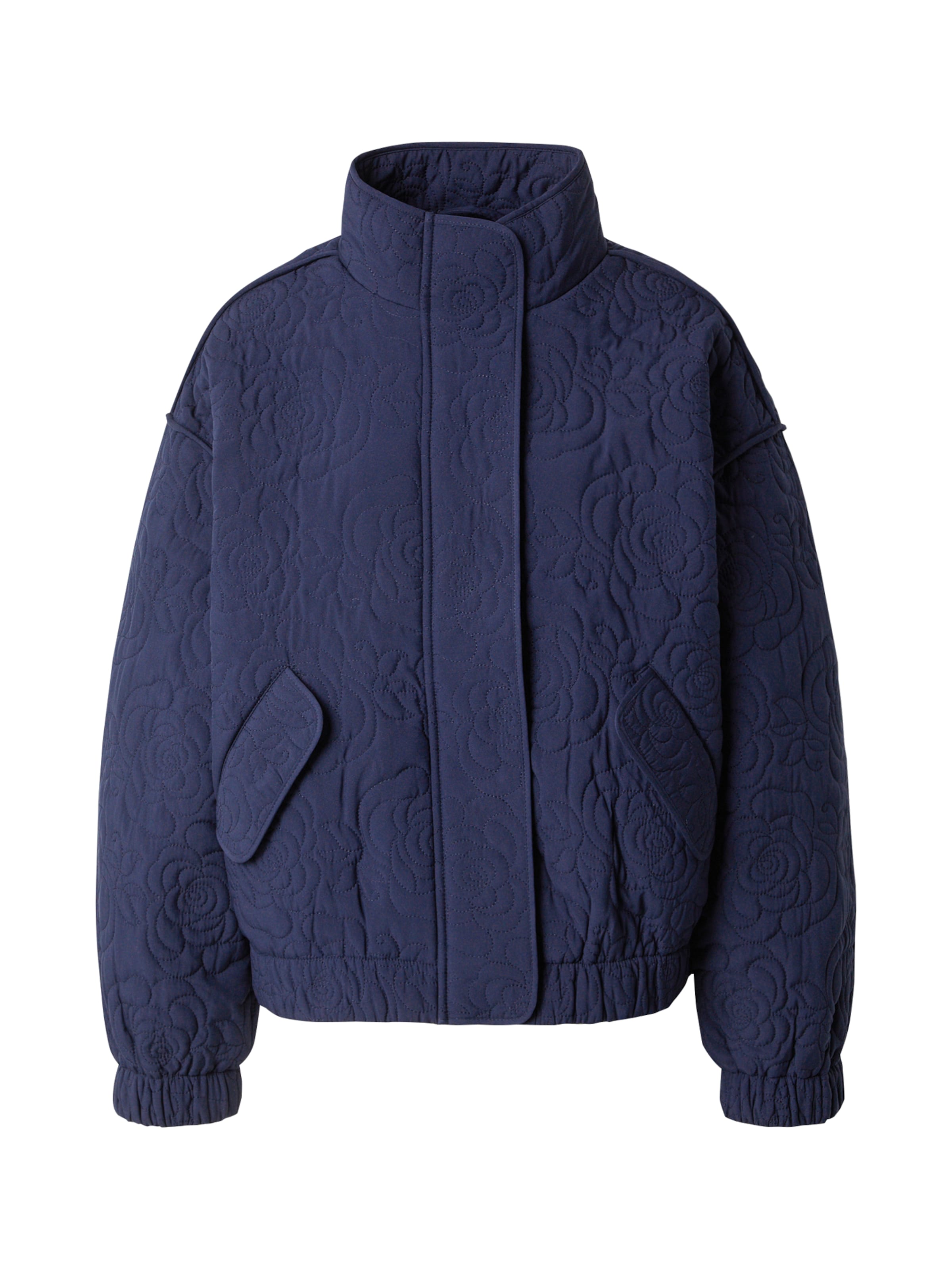 YAS - Casaco meia-estação 'YASFIPURA' em azul: frente