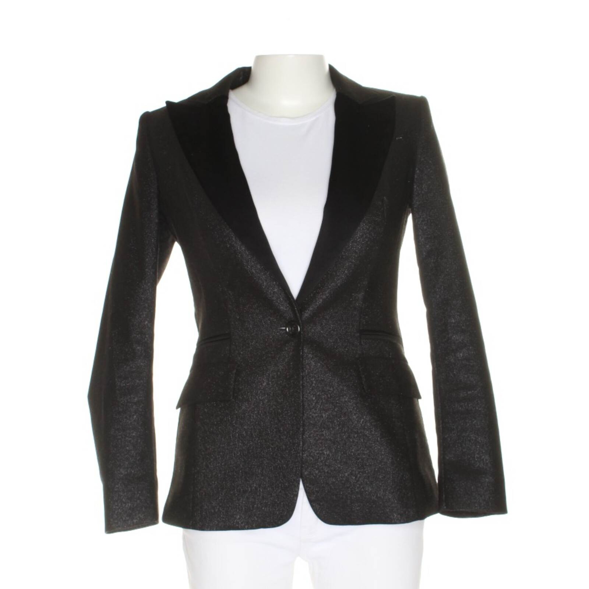 Marc Cain Blazer in M in Black: front