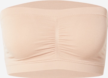 smėlio Perfect Secrets Bandeau Liemenėlė: priekis