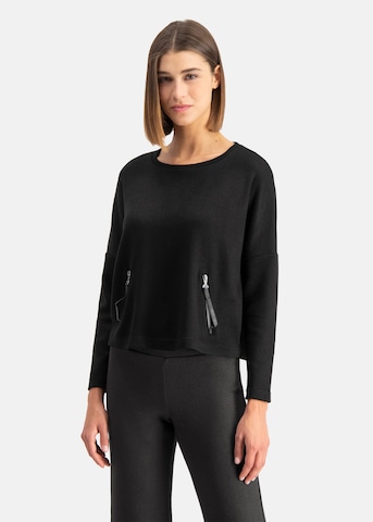 Nicowa Sweater 'Logiwa' in Black: front