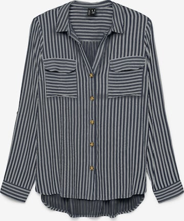 VERO MODA Pusero 'VMBUMPY' värissä sininen: etupuoli