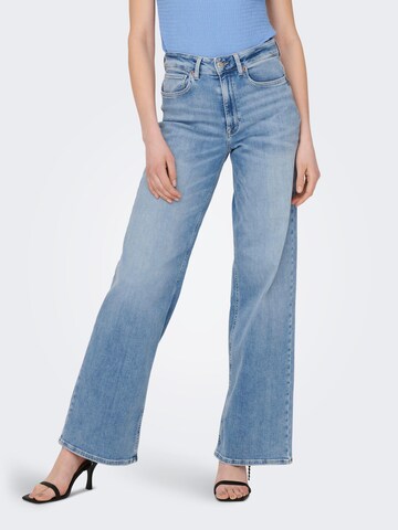 Wide leg Jeans 'Madison' de la ONLY pe albastru: față