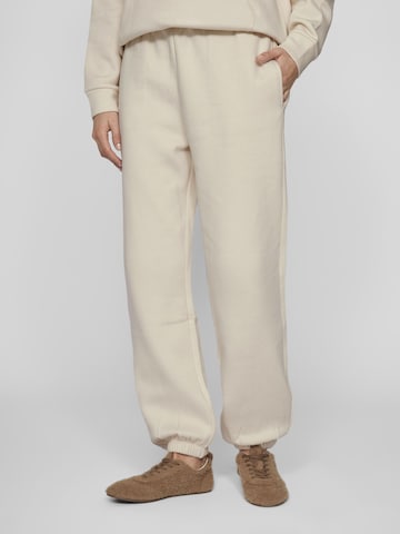 VILA Loosefit Bukser i beige: forside