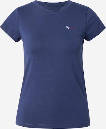 Pepe Jeans T-shirt i blå: framsida
