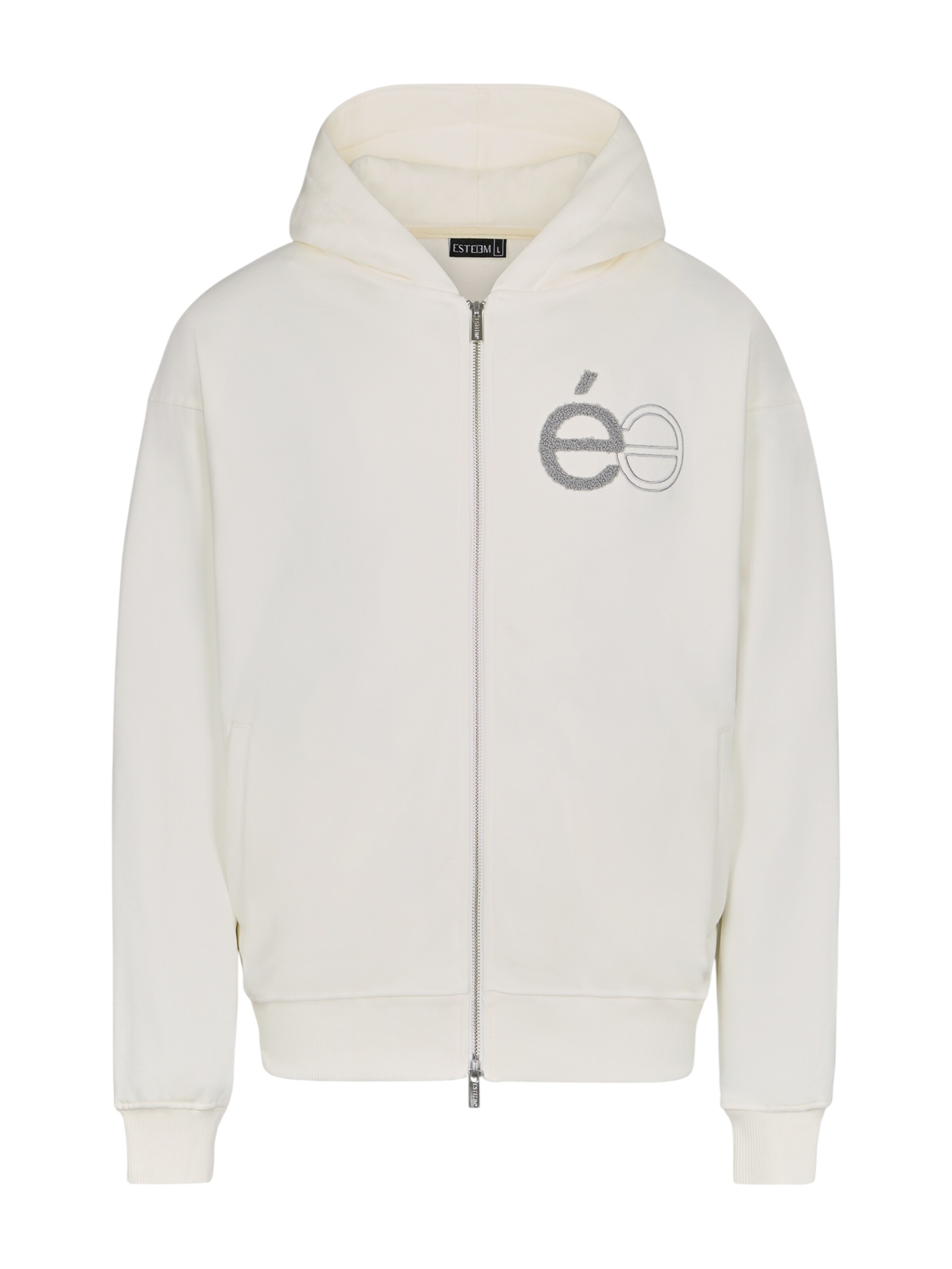 Veste de survêtement ESTEEM en blanc : devant