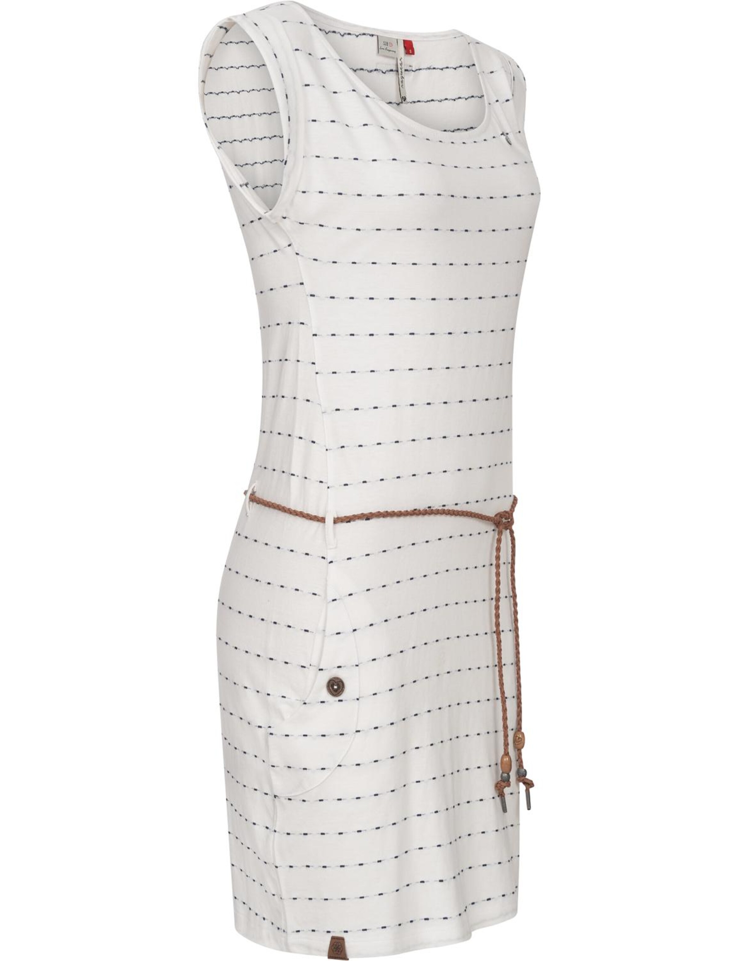 Ragwear Kleid 'Tag' in Weiß