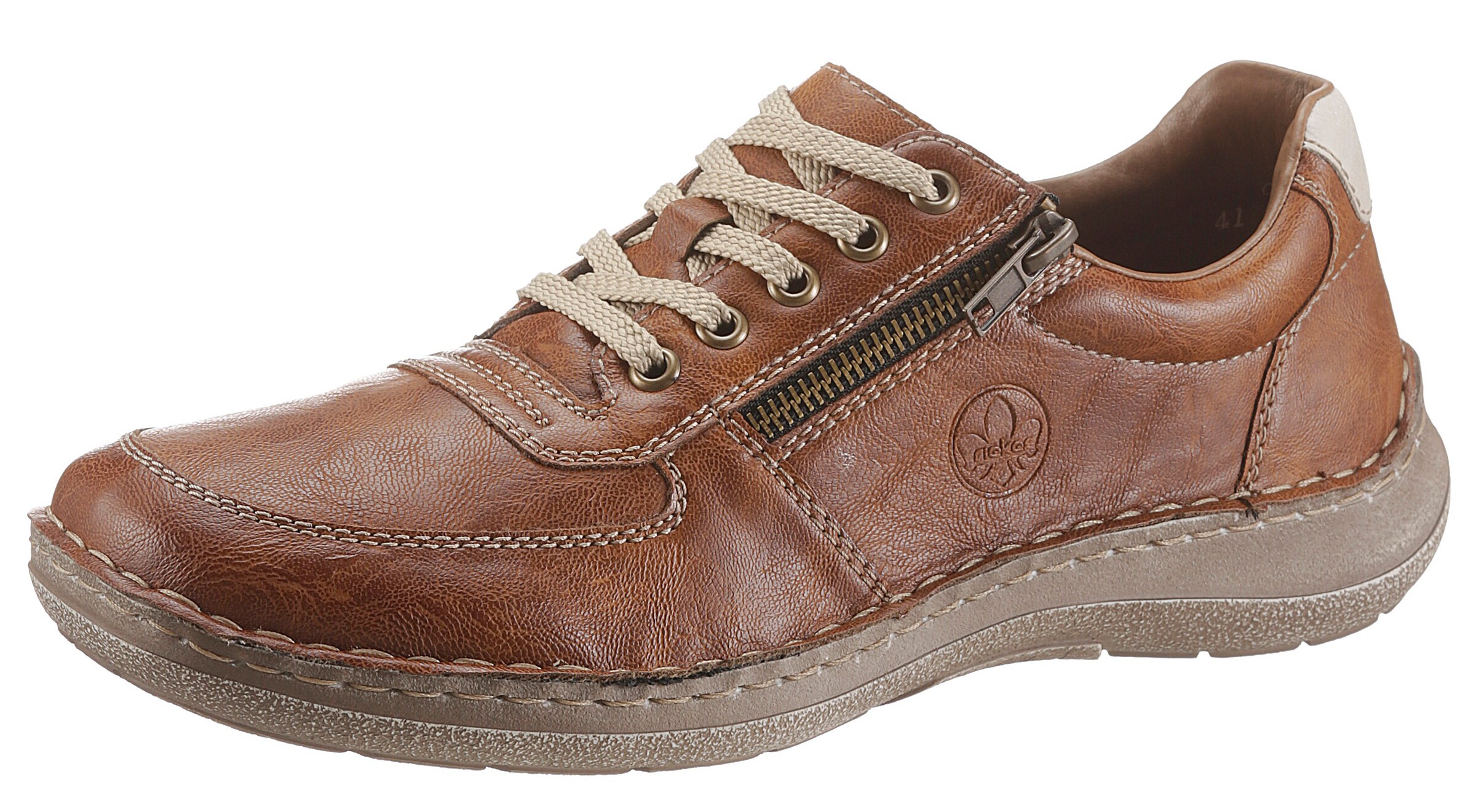 Rieker Lace-up shoe in Brown: front