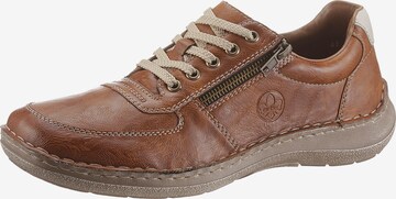 Rieker Lace-Up Shoes in Brown: front