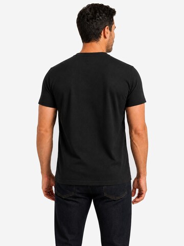 SITZTGUT Shirt 'Classic Crew Neck T-Shirt' in Black