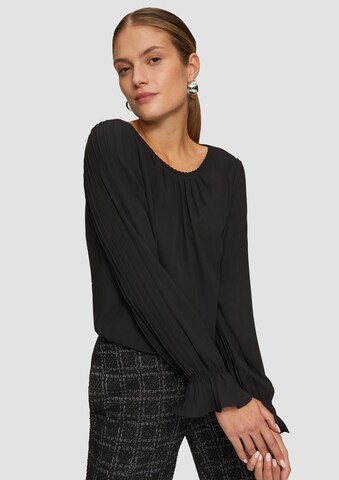 s.Oliver BLACK LABEL Bluse in Schwarz