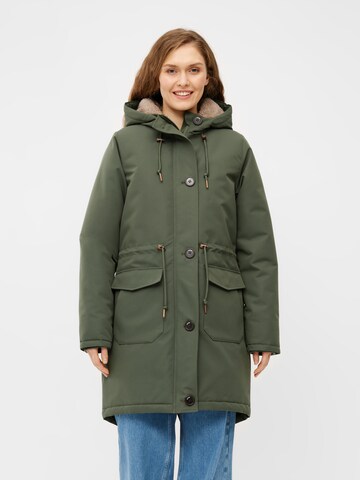 Derbe Winter Jacket 'Festholm' in Green: front