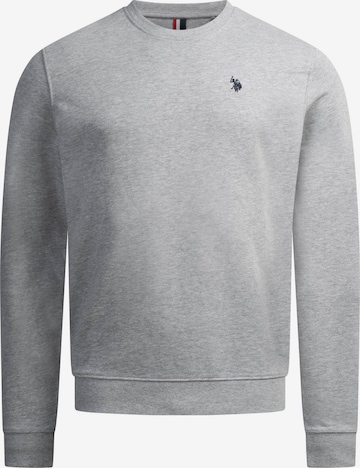 U.S. POLO ASSN. Sweatshirt in Grey: front
