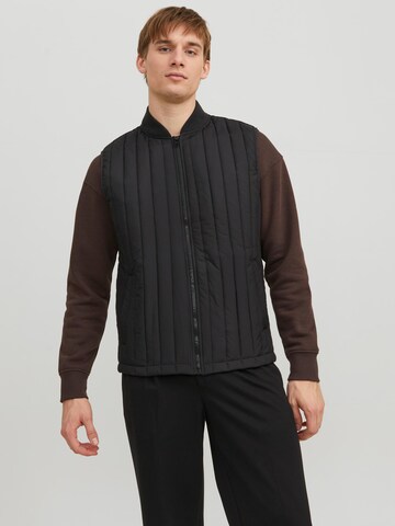 JACK & JONES Vest 'JJECity' i sort: forside