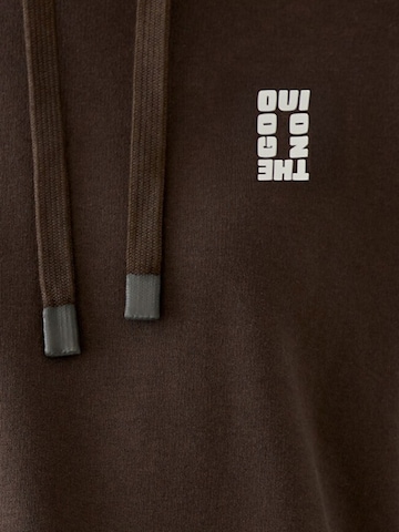 OUI Sweatshirt in Braun